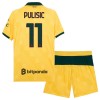 Dětský Fotbalový Dres AC Milán Pulisic 11 Alternativní Dresy 2025-26